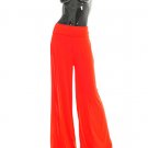 SZ SM PALAZZO STRETCH PANTS - SWRUBJTA99004SRED