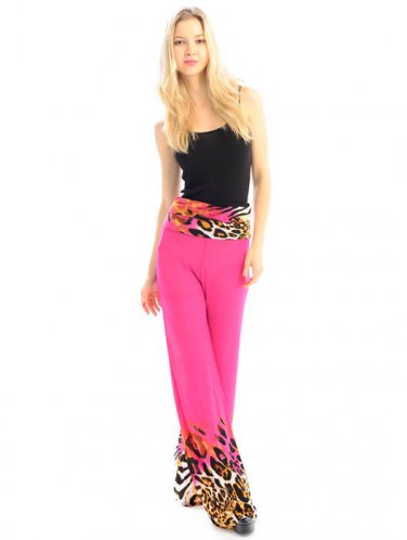 SZ LG PALAZZO STRETCH PANTS - SWRUBJTA99006LFSH