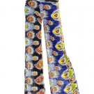 SZ LG PALAZZO STRETCH PANTS - SWRUBJTA99008LBLU