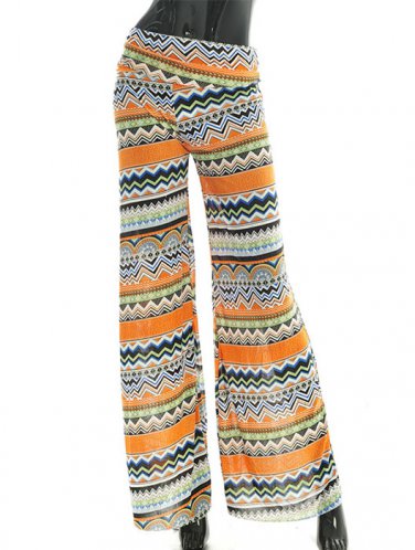 SZ LG PALAZZO STRETCH PANTS - SWRUBJTA99012LORG