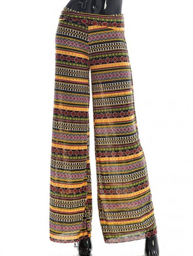 SZ MED PALAZZO STRETCH PANTS - SWRUBJTA99014MGRN