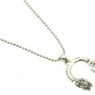 HEADPHONES CHARM LINK  NECKLACE - SWRUBMMN12066NRDCLR