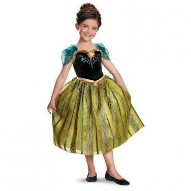 SZ Small Disney's Frozen Anna Coronation Gown Deluxe Child Costume - SWWHCDI76909