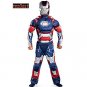 SZ Medium Iron Man Iron Patriot Classic Muscle Childrens Costume - SWWHCSWWHCDI55658