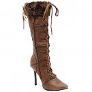 SZ 7 Faux Fur Trimmed Knee High Boot Adult - SWWHCE433VIKING