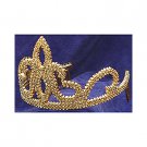 Gold Plastic Tiara - SWWHC-51863