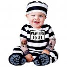 SZ 18 months-2T Time Out Prisoner Costume Infant Toddler  - SWWHCIC16015