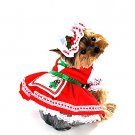 SZ Medium Canine Candy Cane Cutie Pet Costume - SWWHCAP1070