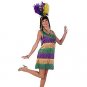 Women's Mardi Gras Frisky Flapper Costume - SWWHCF67988