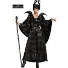 SZ Medium Maleficent Christening Black Gown Deluxe Costume Adult - SWWHCDI71825