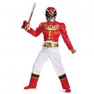 SZ Large Red Ranger Megaforce Classic Muscle Childrens Costume - SWWHC52839DI