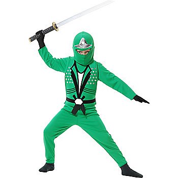 SZ Large Green Ninja Avengers Series II Boy's Costume - SWWHCCH84399VG