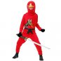 SZ X Small Red Ninja Avengers Series II Boy's Costume - SWWHCCH84399VR