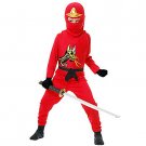 SZ Medium Red Ninja Avengers Series II Boy's Costume - SWWHCCH84399VR