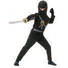 SZ Large Black Ninja Avenger Boy's Costume - SWWHCCH84372VBLK