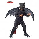 SZ Medium How to Train a Dragon 2 Toothless-Night Fury Boy's Costume - SWWHCR610103