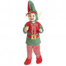 SZ 6-12 Months Christmas Elf Infant/toddler Costume  - SWWHCR11547
