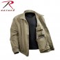 Small Rothco Khaki 3 Season Concealed Carry Jacket 5385