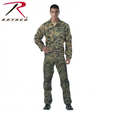 3X Large Rothco Flightsuits - Woodland Digital  2912