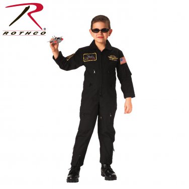 SZ X Large Rothco Kid's Flight Coverall With Patches 7203