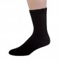1 DOZEN SIZE 13-15 PHYSICIAN'S CHOICE BLACK DIABETIC CREW  SWALSKPC13BLK