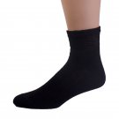 1 DOZEN SIZE 13-15 PHYSICIAN'S CHOICE BLACK DIABETIC QUARTER SOCKS SIZE   SWALSKPQ13BLK