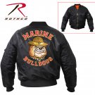 SZ XL Rothco Marine Bulldog MA-1 Flight Jacket  7182