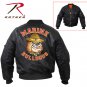 SZ 2XL Rothco Marine Bulldog MA-1 Flight Jacket  7183