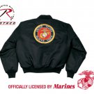 SZ MEDIUM Rothco Marine Emblem MA-1 Flight Jacket  7460