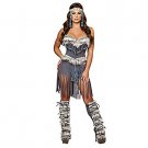 SZ Small Sexy Indian Hottie Deluxe Adult Costume  - SWWHCRM4428