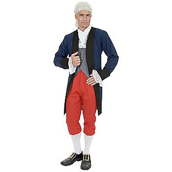 SZ Medium Mens Ben Franklin / Colonial Man Costume - SWWHCCH02078V