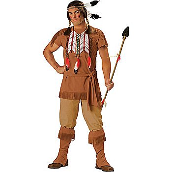 SZ Small Mens Elite Indian Brave Costume - SWWHCIC1071
