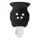 Fleur-De-Lis Tart/Oil Plug In Warmer - Black  - SWEDTW569