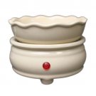 Cream Candle Warmer 2 in 1  SWEDCW209