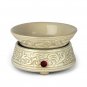 Cream 2 in 1 Antique Design Candle Warmer  SWEDCW707
