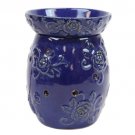 Blue Floral Tall Tart Warmer  SWEDCW778