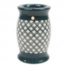 Tall Tart Warmer Lamp - Teal Design  SWEDCW781