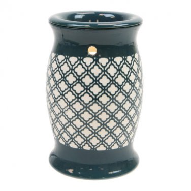 Tall Tart Warmer Lamp - Teal Design  SWEDCW781