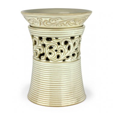 Cream Vase Design Tart Warmer  SWEDCW705