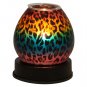 Touch Lamp Style Glass Oil Warmers - Rainbow Leopard   SWEDOA343