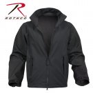 SZ 3XL Rothco Black Soft Shell Uniform Jacket  9836