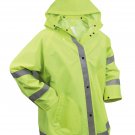 SZ Medium Rothco Safety Reflective Rain Jacket   3654