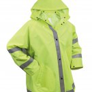 SZ Large Rothco Safety Reflective Rain Jacket   3654