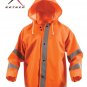 SZ XL Rothco Safety Reflective Rain Jacket   3656