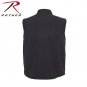 Small Rothco Concealed Carry Soft Shell Vest - Black  86500