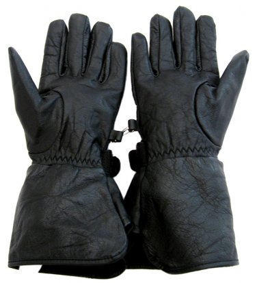 SZ X LARGE Genuine Solid Leather Gauntlet Motorcycle Gloves SWHH139-XL