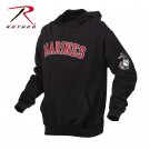 SZ 3XL Rothco Military MARINES Embroidered Pullover Hoodie 2045