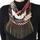 FLOWER SEQUIN SCARF   SWRBYSGF1001BOMLT