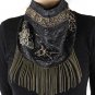 FLOWER SEQUIN SCARF   SWRBYSGF1003BOMLT