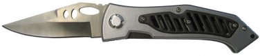 8 Inch Silver-Grey Pocket Knife with Clip SWDSIDF139